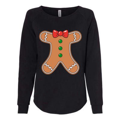 Gingerbread Cookie Costume Womens California Wash Sweatshirt