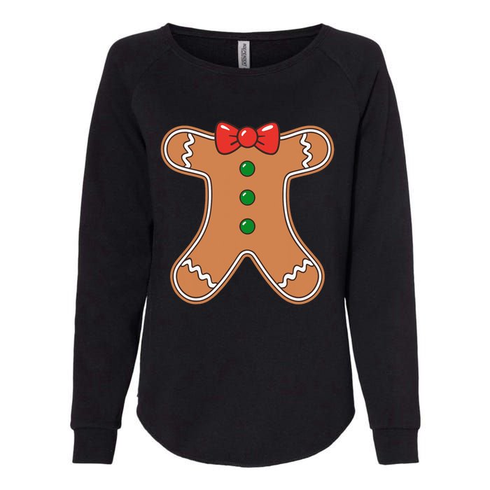 Gingerbread Cookie Costume Womens California Wash Sweatshirt