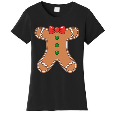 Gingerbread Cookie Costume Women's T-Shirt