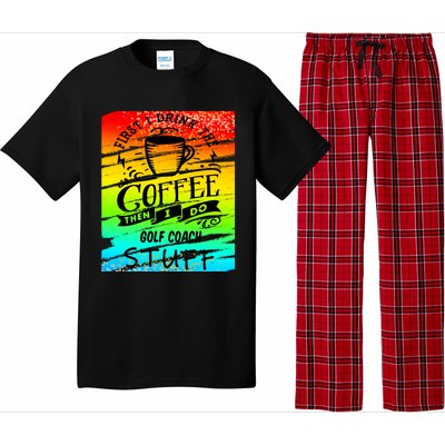 Golf Coach Coffee Gift Pajama Set