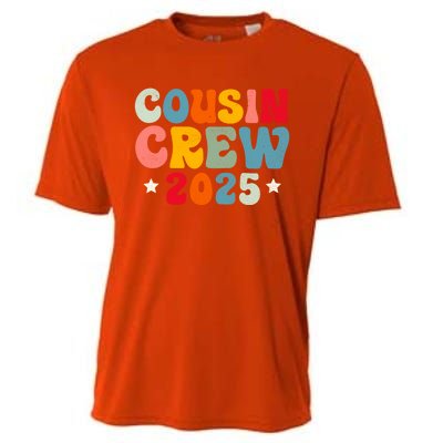 Groovy Cousin Crew 2025 Christmas Making Memories Xmas 2025 Gift Cooling Performance Crew T-Shirt