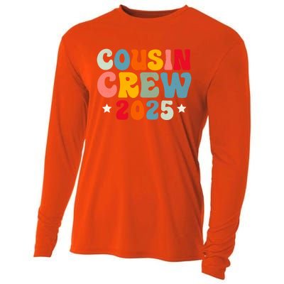 Groovy Cousin Crew 2025 Christmas Making Memories Xmas 2025 Gift Cooling Performance Long Sleeve Crew