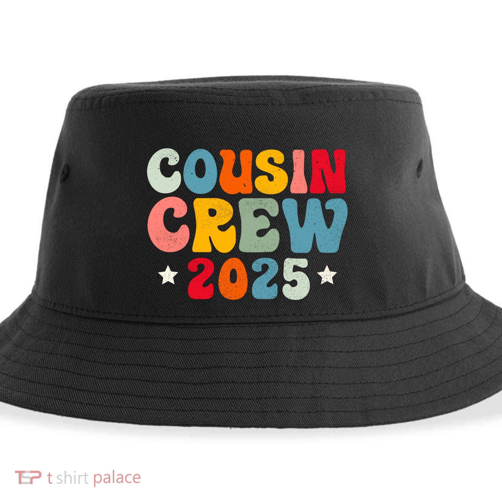 Groovy Cousin Crew 2025 Christmas Making Memories Xmas 2025 Gift Sustainable Bucket Hat