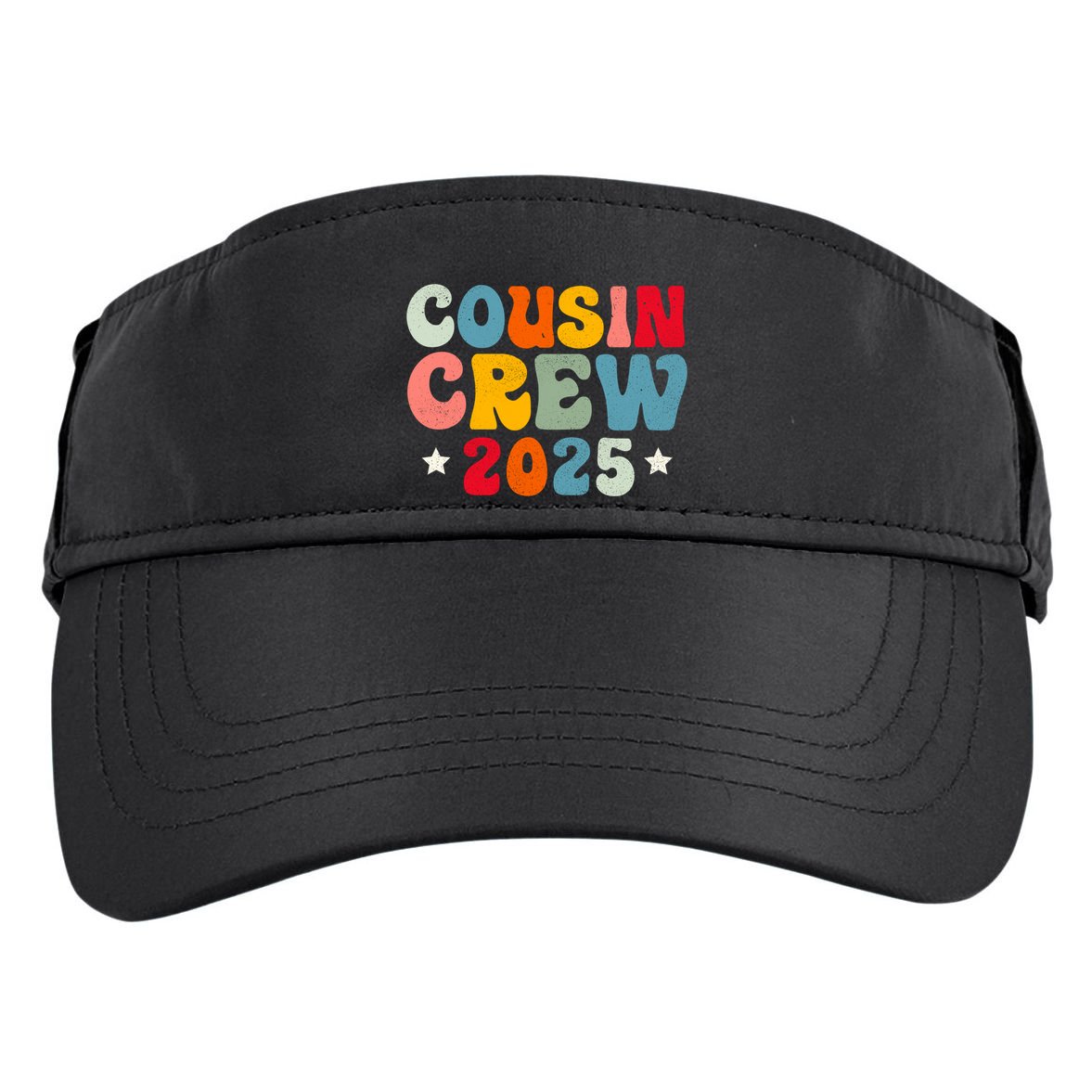Groovy Cousin Crew 2025 Christmas Making Memories Xmas 2025 Gift Adult Drive Performance Visor