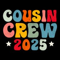 Groovy Cousin Crew 2025 Christmas Making Memories Xmas 2025 Gift Drawstring Bag
