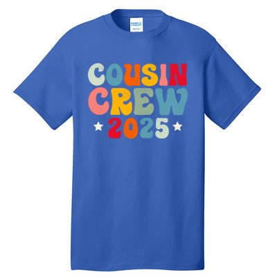 Groovy Cousin Crew 2025 Christmas Making Memories Xmas 2025 Gift Tall T-Shirt