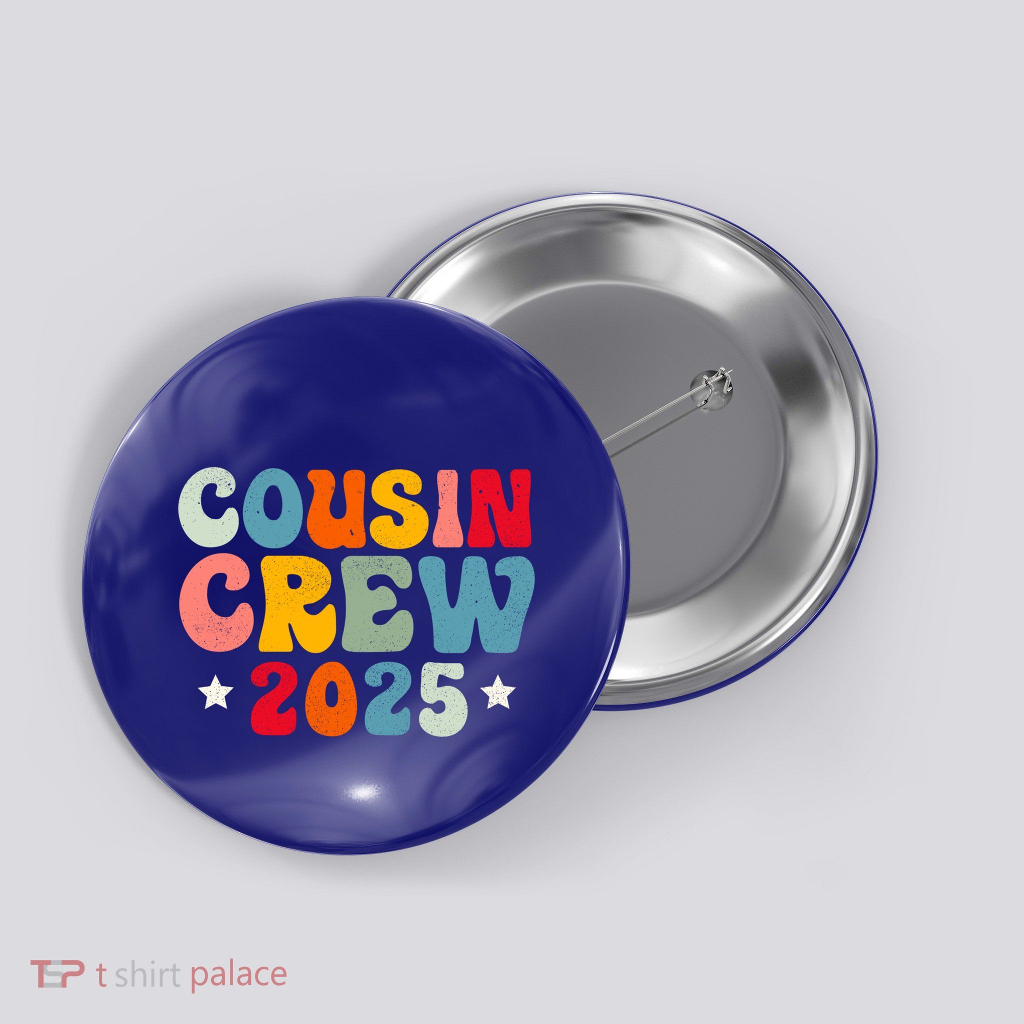 Groovy Cousin Crew 2025 Christmas Making Memories Xmas 2025 Gift Button