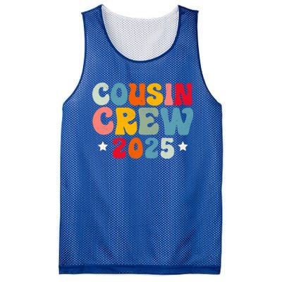 Groovy Cousin Crew 2025 Christmas Making Memories Xmas 2025 Gift Mesh Reversible Basketball Jersey Tank