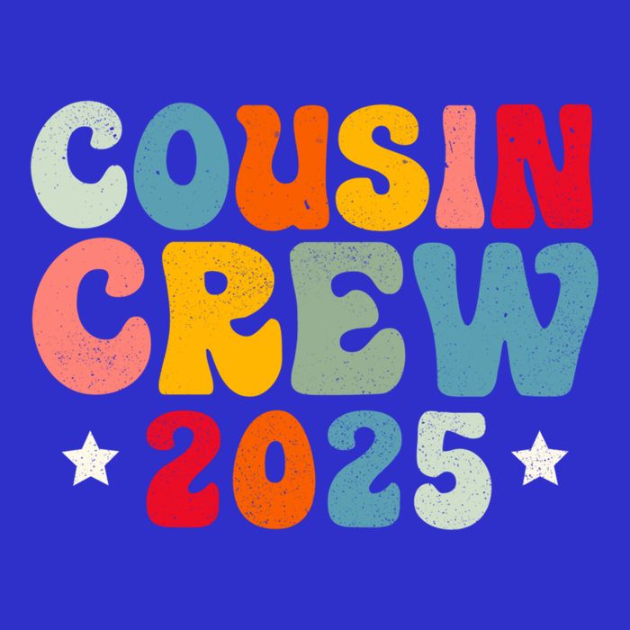 Groovy Cousin Crew 2025 Christmas Making Memories Xmas 2025 Gift Magnet