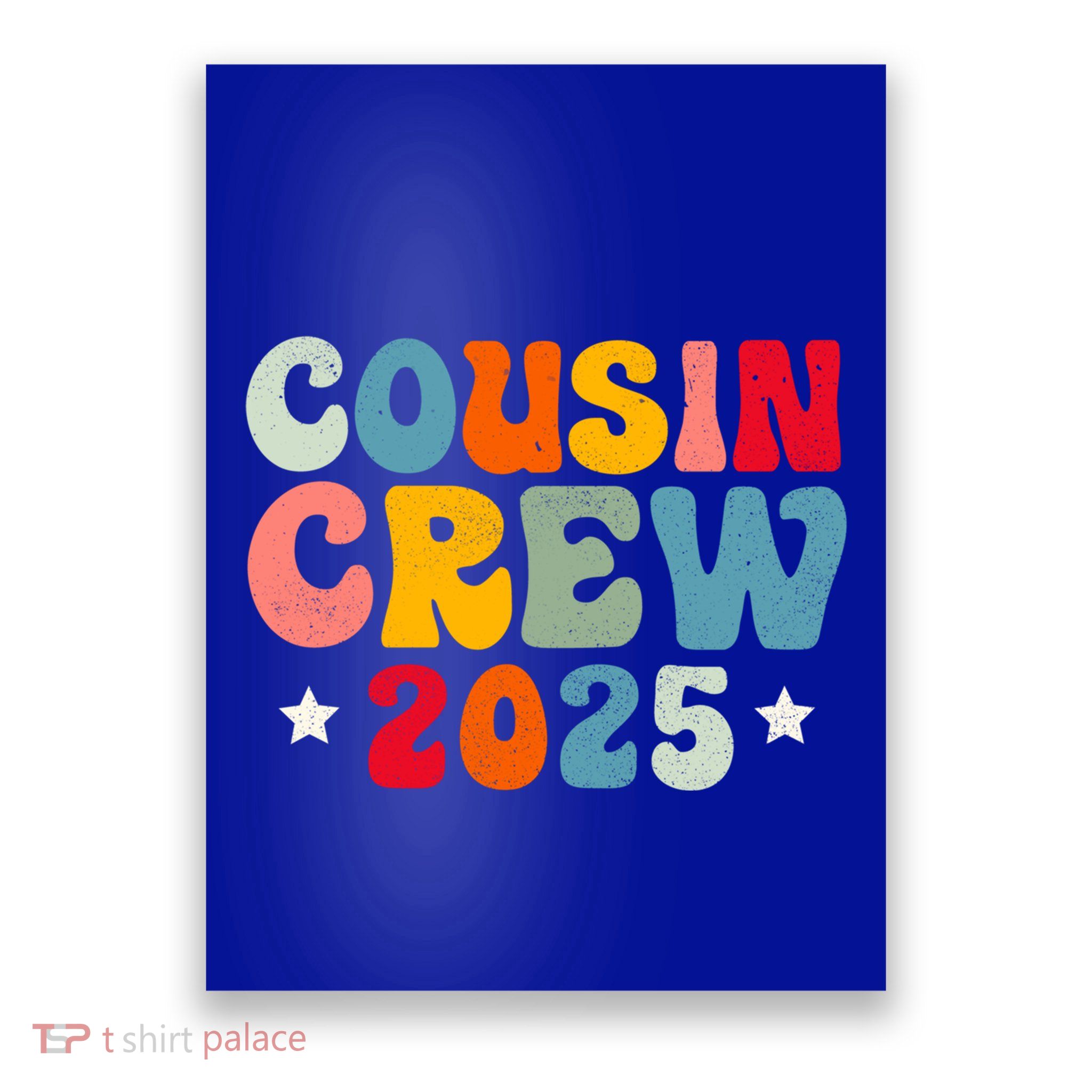Groovy Cousin Crew 2025 Christmas Making Memories Xmas 2025 Gift Poster