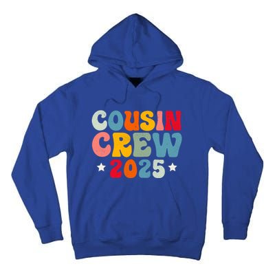 Groovy Cousin Crew 2025 Christmas Making Memories Xmas 2025 Gift Tall Hoodie