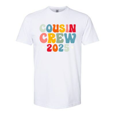 Groovy Cousin Crew 2025 Christmas Making Memories Xmas 2025 Gift Softstyle CVC T-Shirt