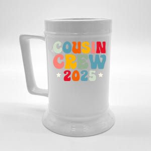 Groovy Cousin Crew 2025 Christmas Making Memories Xmas 2025 Gift Beer Stein