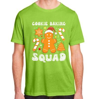 Gingerbread Cookies Cookie Baking Squad Christmas Baker Gift Adult ChromaSoft Performance T-Shirt