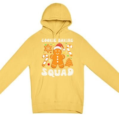 Gingerbread Cookies Cookie Baking Squad Christmas Baker Gift Premium Pullover Hoodie