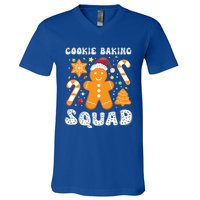 Gingerbread Cookies Cookie Baking Squad Christmas Baker Gift V-Neck T-Shirt