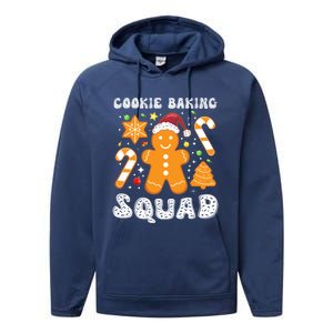 Gingerbread Cookies Cookie Baking Squad Christmas Baker Gift Performance Fleece Hoodie