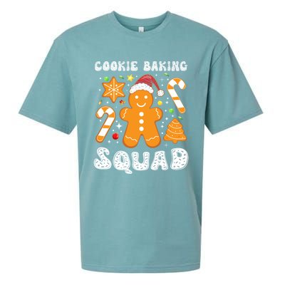 Gingerbread Cookies Cookie Baking Squad Christmas Baker Gift Sueded Cloud Jersey T-Shirt