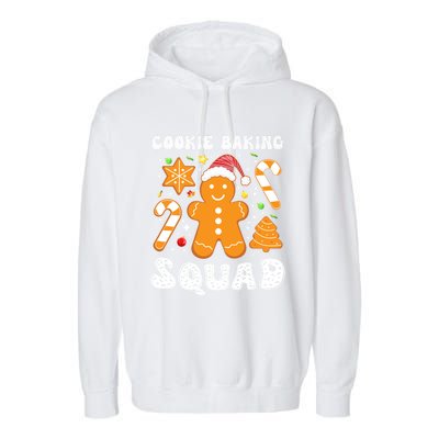 Gingerbread Cookies Cookie Baking Squad Christmas Baker Gift Garment-Dyed Fleece Hoodie