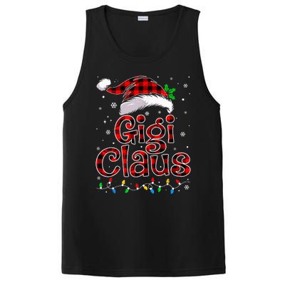 Gigi Claus Christmas Lights Pajama Family Matching PosiCharge Competitor Tank