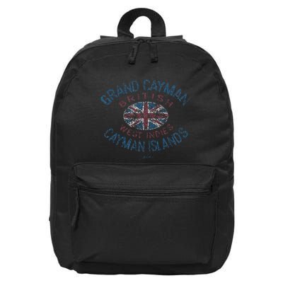 Grand Cayman Cayman Islands British West Indies 16 in Basic Backpack