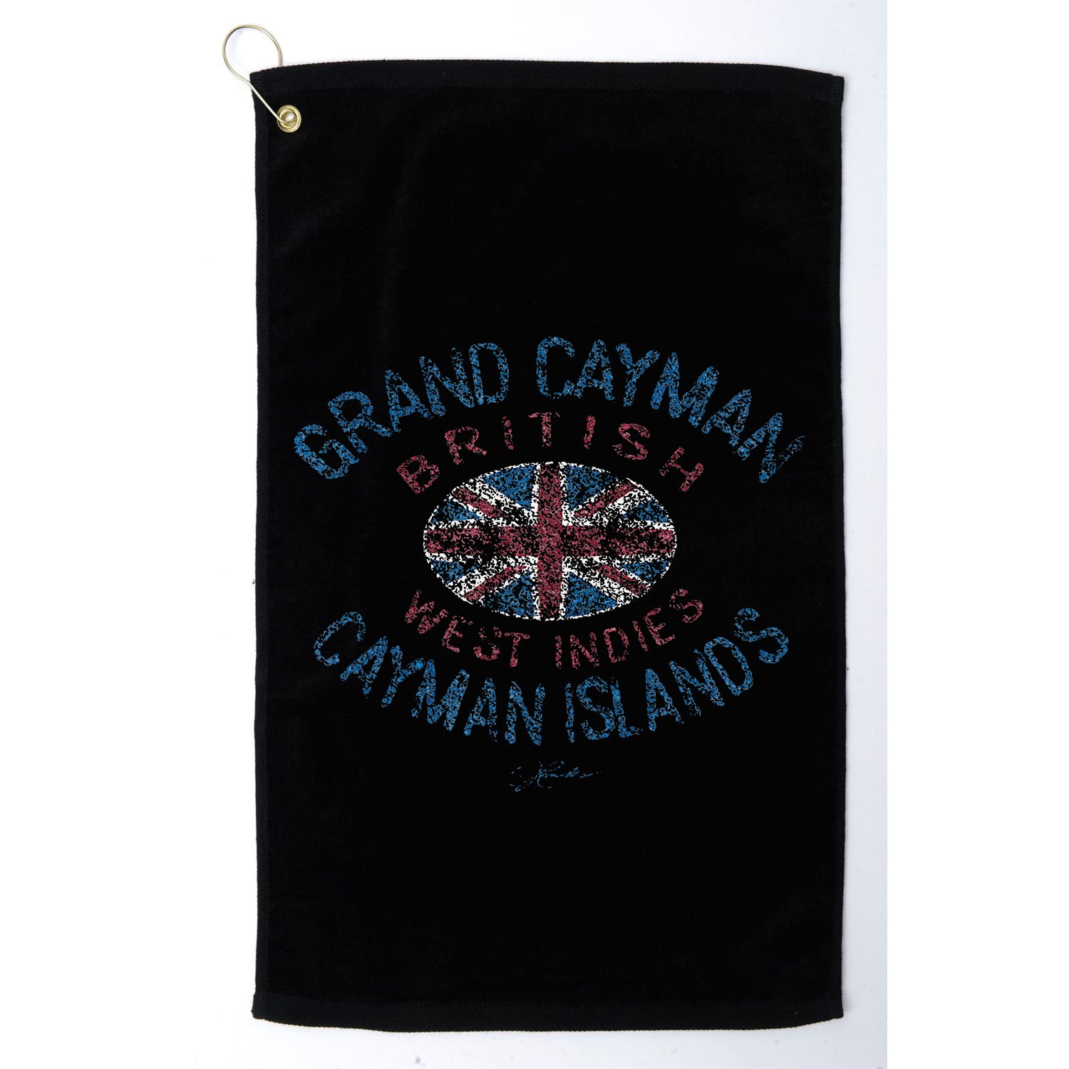Grand Cayman Cayman Islands British West Indies Golf Towel