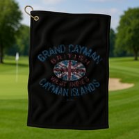 Grand Cayman Cayman Islands British West Indies Golf Towel
