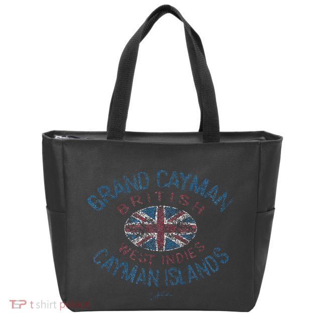 Grand Cayman Cayman Islands British West Indies Zip Tote Bag