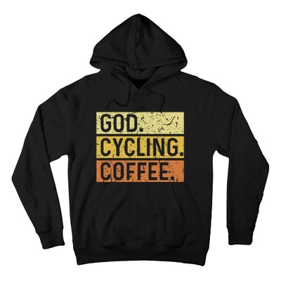 God Cycling Coffee Jesus Mountain Bike Mtb Biking Hoodie