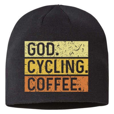 God Cycling Coffee Jesus Mountain Bike Mtb Biking Sustainable Beanie