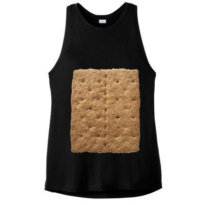 Graham Cracker Camping And Smores Group Halloween Costume Gift Ladies PosiCharge Tri-Blend Wicking Tank