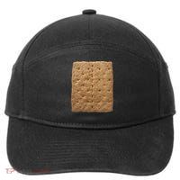 Graham Cracker Camping And Smores Group Halloween Costume Gift 7-Panel Snapback Hat