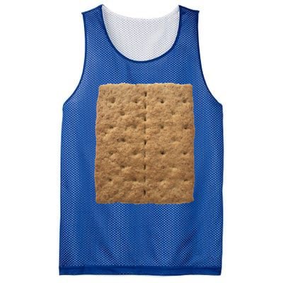 Graham Cracker Camping And Smores Group Halloween Costume Gift Mesh Reversible Basketball Jersey Tank