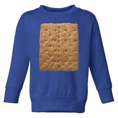 Graham Cracker Camping And Smores Group Halloween Costume Gift Toddler Sweatshirt