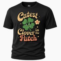 Girl Cutest Clover In The Patch Baby St Patricks Day Gift Cooling Performance Crew T-Shirt