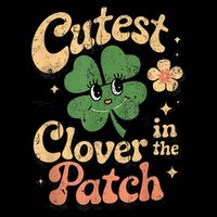 Girl Cutest Clover In The Patch Baby St Patricks Day Gift Cooling Performance Crew T-Shirt