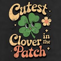Girl Cutest Clover In The Patch Baby St Patricks Day Gift Beanie