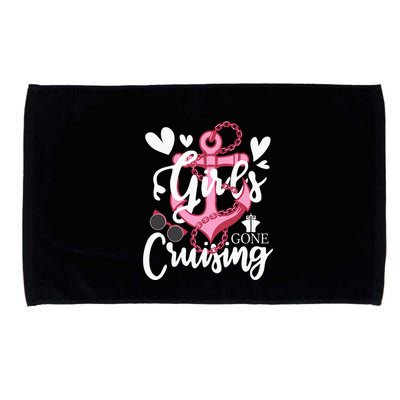 Gone Cruising Cruise Ship Lover Cruiser Trip Microfiber Hand Towel