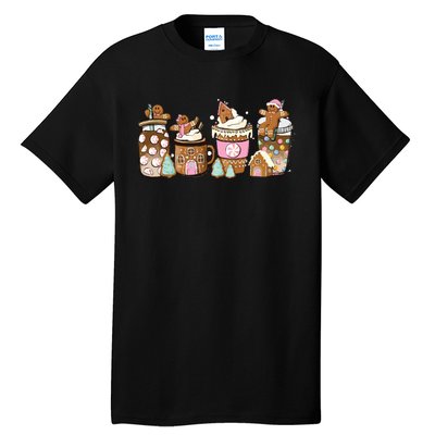 Gingerbread Christmas Coffee Christmas Coffee Tall T-Shirt