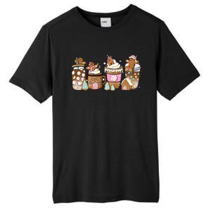 Gingerbread Christmas Coffee Christmas Coffee Tall Fusion ChromaSoft Performance T-Shirt