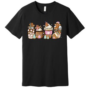 Gingerbread Christmas Coffee Christmas Coffee Premium T-Shirt