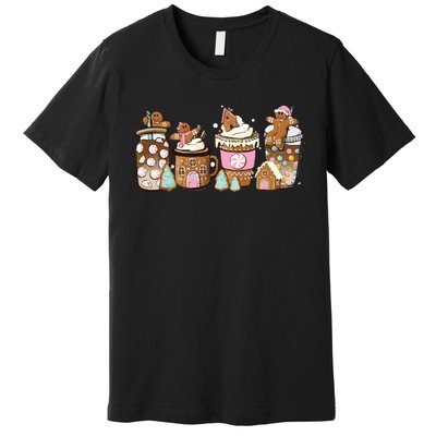 Gingerbread Christmas Coffee Christmas Coffee Premium T-Shirt