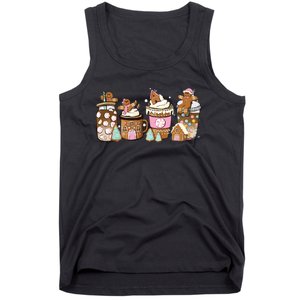 Gingerbread Christmas Coffee Christmas Coffee Tank Top