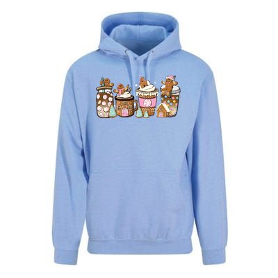 Gingerbread Christmas Coffee Christmas Coffee Unisex Surf Hoodie