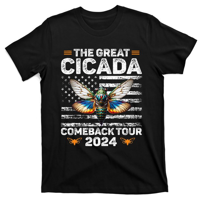 Great Cicada Come Back 2024 Cicada Invasion 2024 T-Shirt