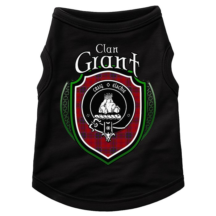 Grant Clan Crest Scottish Clan Grant Family Crest Badge Doggie Tank