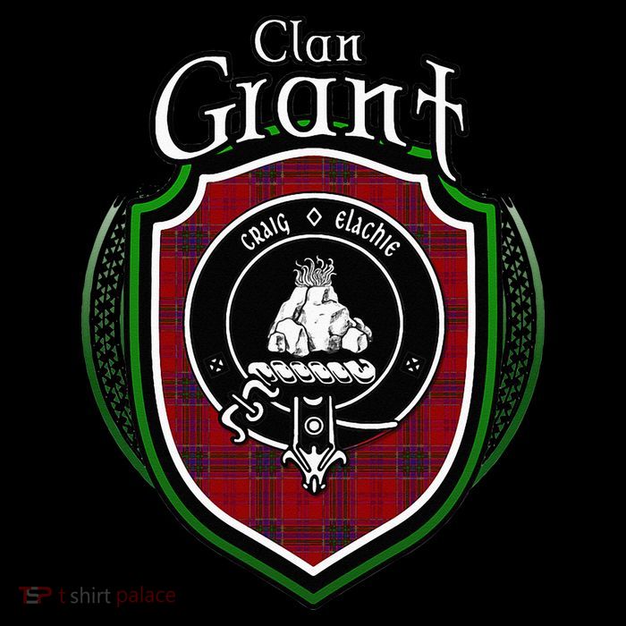 Grant Clan Crest Scottish Clan Grant Family Crest Badge Hoodie