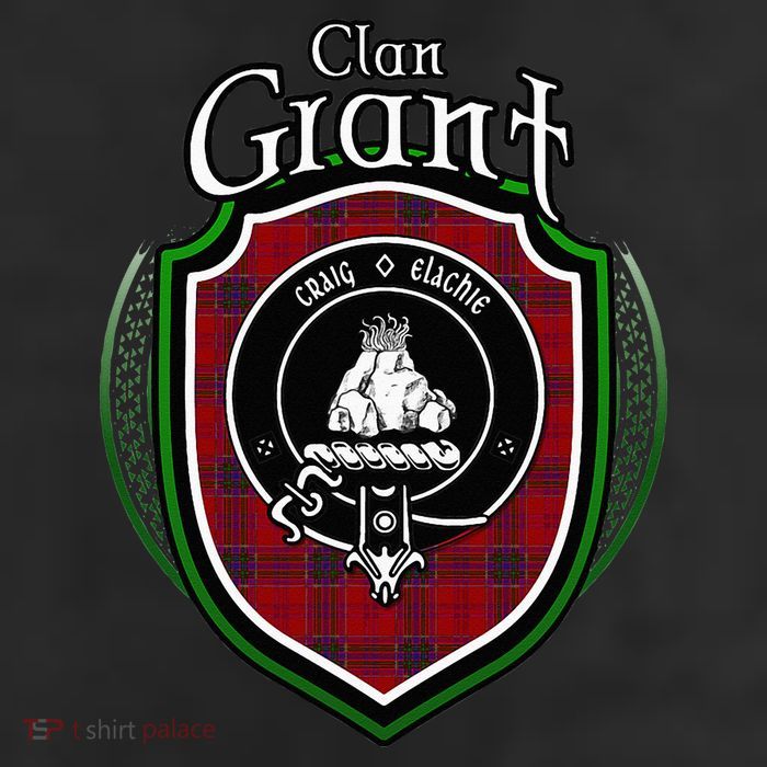 Grant Clan Crest Scottish Clan Grant Family Crest Badge 11oz C Handle Ceramic Mug