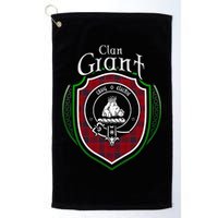 Grant Clan Crest Scottish Clan Grant Family Crest Badge Golf Towel