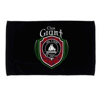 Grant Clan Crest Scottish Clan Grant Family Crest Badge Microfiber Hand Towel